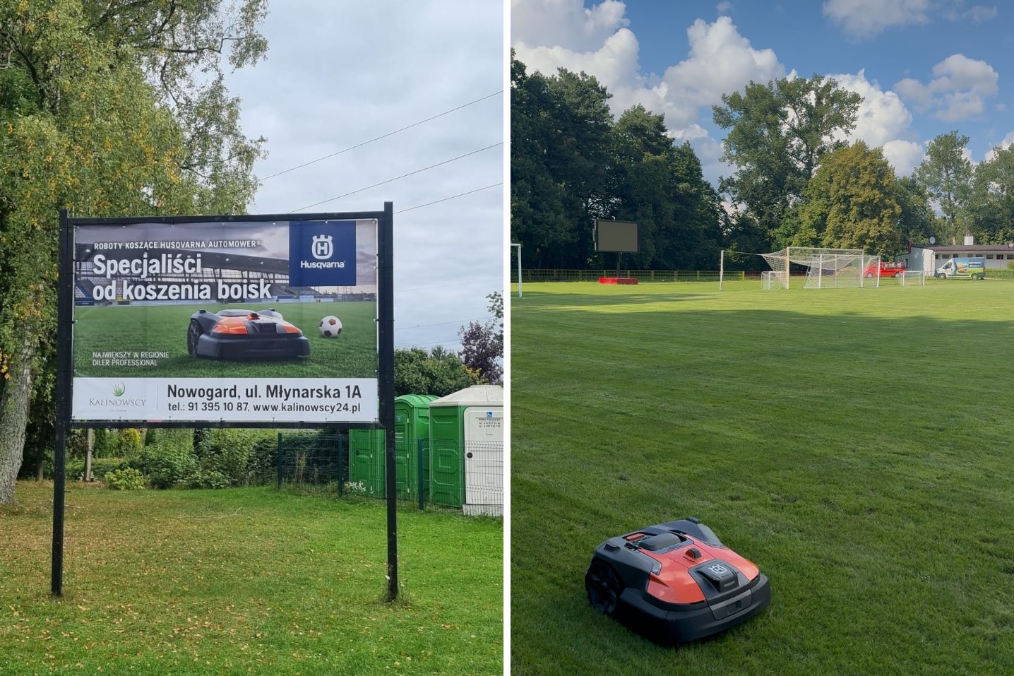 Kalinowscy, sponsorem klubu piłkarskiego MKS Pomorzanin